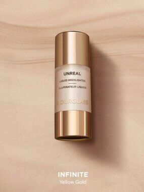 Hourglass Unreal Radiant Glow Liquid Highlighter | Infinite (Yellow Gold) | NEW